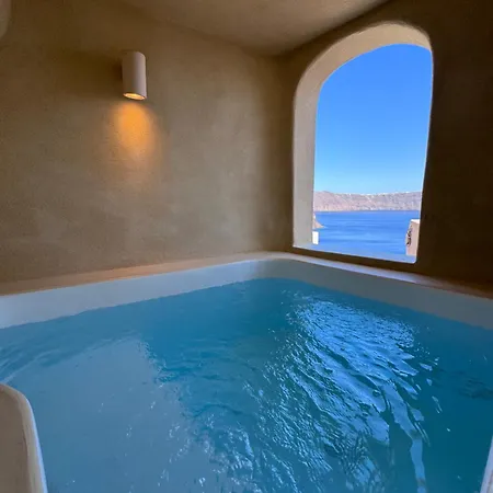 Caldera's Dream Cave House With Hot Tub & Sea View Σπίτι διακοπών
