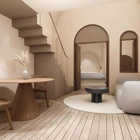 Caldera's Dream Cave House With Hot Tub & Sea View *