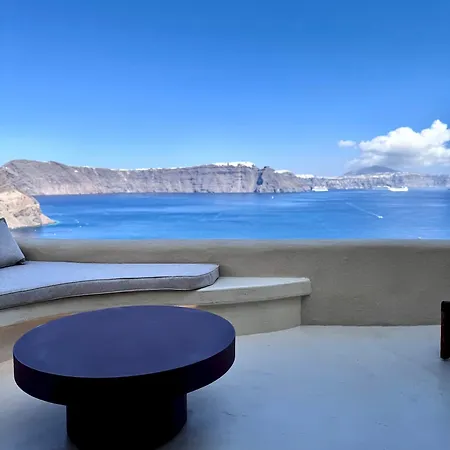 Caldera's Dream Cave House With Hot Tub & Sea View 度假居 *
