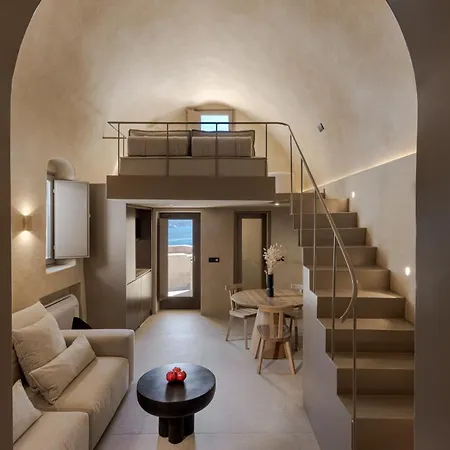 Caldera's Dream Cave House With Hot Tub & Sea View *