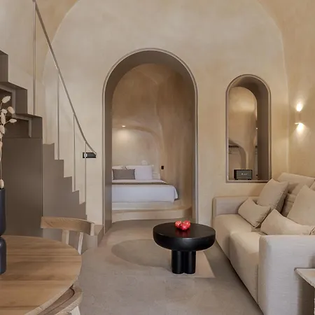 Caldera's Dream Cave House With Hot Tub & Sea View