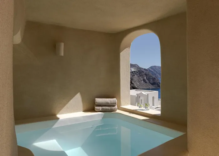 Feriehus Caldera's Dream Cave House With Hot Tub & Sea View Oia