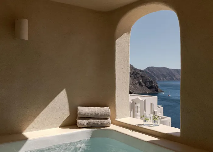 Caldera's Dream Cave House With Hot Tub & Sea View *