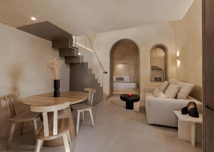 Feriehus Caldera's Dream Cave House With Hot Tub & Sea View