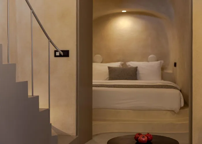 Caldera's Dream Cave House With Hot Tub & Sea View *