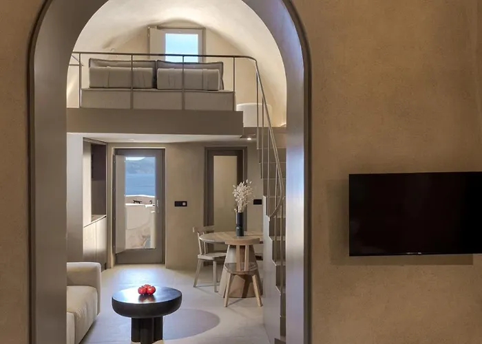 Feriehus Caldera's Dream Cave House With Hot Tub & Sea View Oia