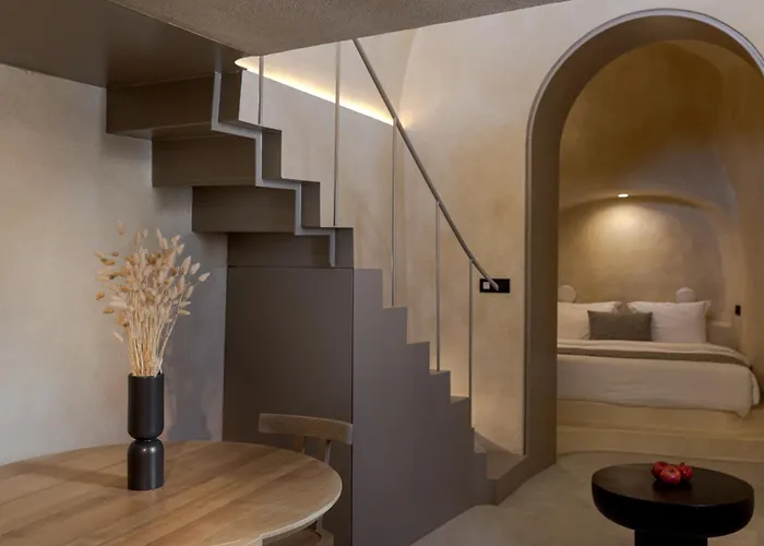 Feriehus Caldera's Dream Cave House With Hot Tub & Sea View *