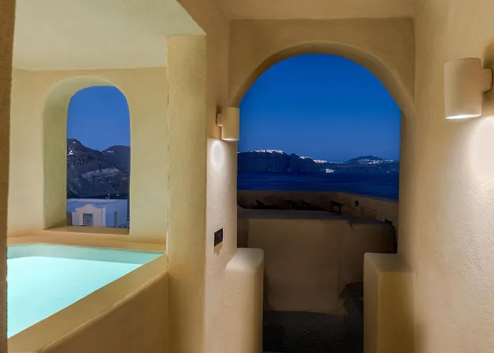 Feriehus Caldera's Dream Cave House With Hot Tub & Sea View *