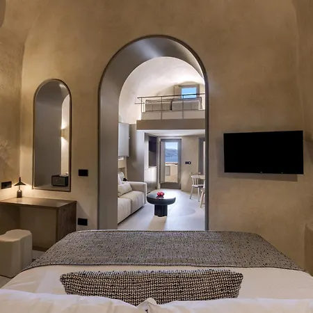 Caldera's Dream Cave House With Hot Tub & Sea View 別荘
