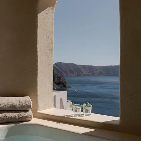 Caldera's Dream Cave House With Hot Tub & Sea View イア