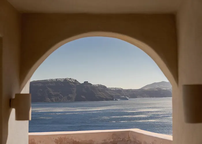 Caldera's Dream Cave House With Hot Tub & Sea View *