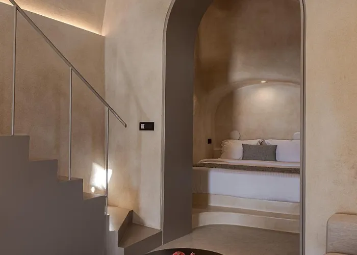 Caldera's Dream Cave House With Hot Tub & Sea View